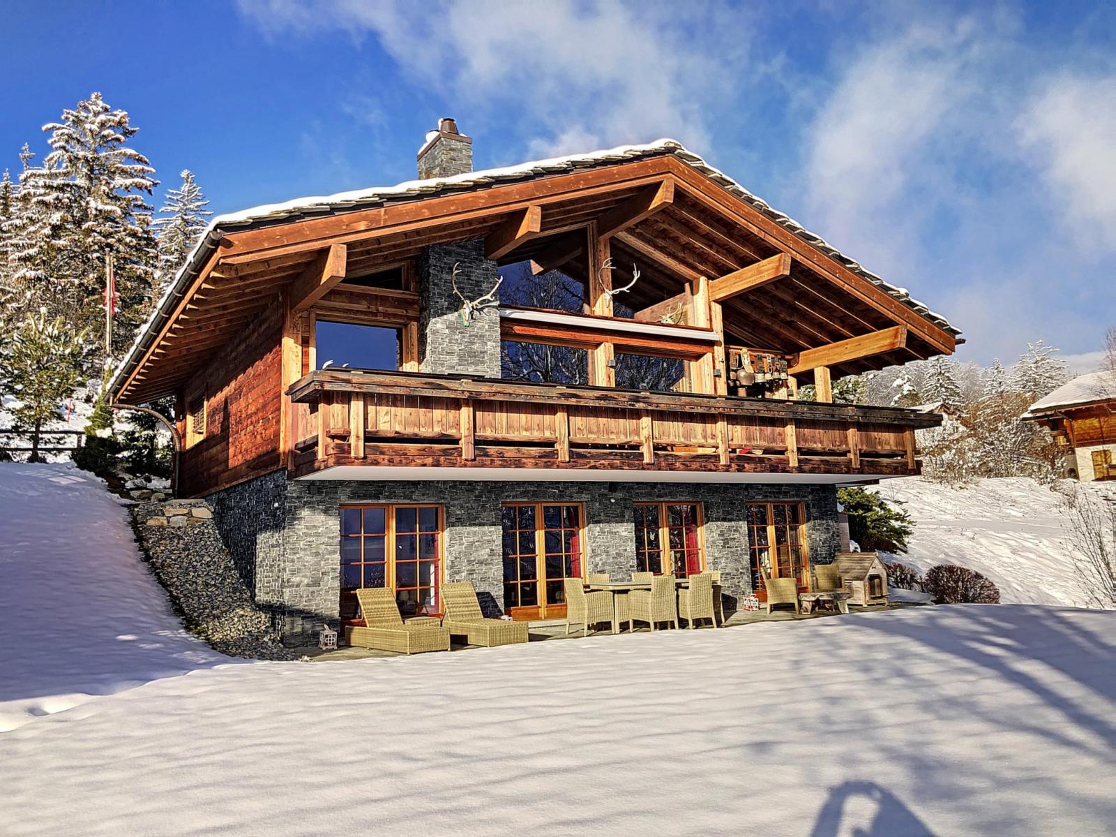 Chalet Signé Crans-Montana - En Exclusivité, Magnifique Chalet...