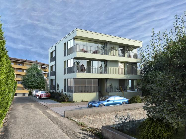 Projet neuf - Appartement de 3.5 pièces avec véranda et balcon