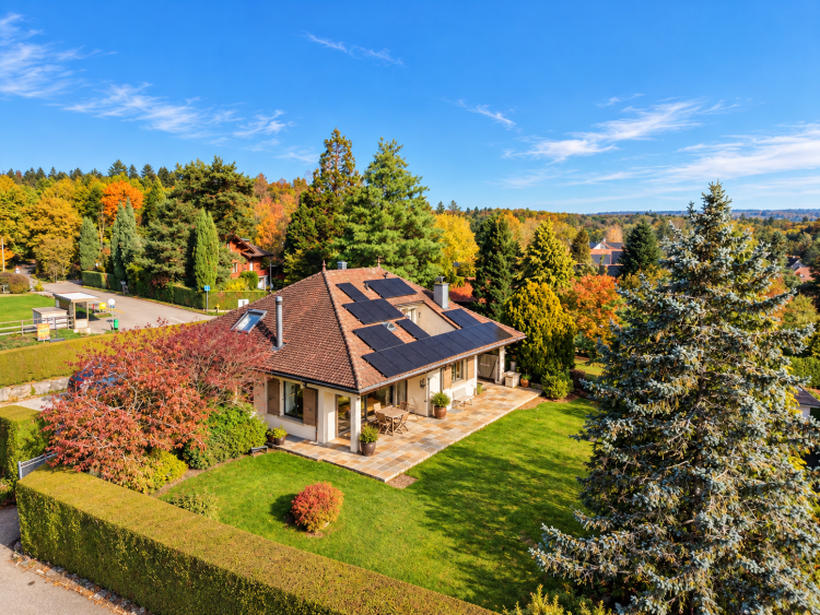 Propriété de Maître à la vue sur le Léman et le Jura
