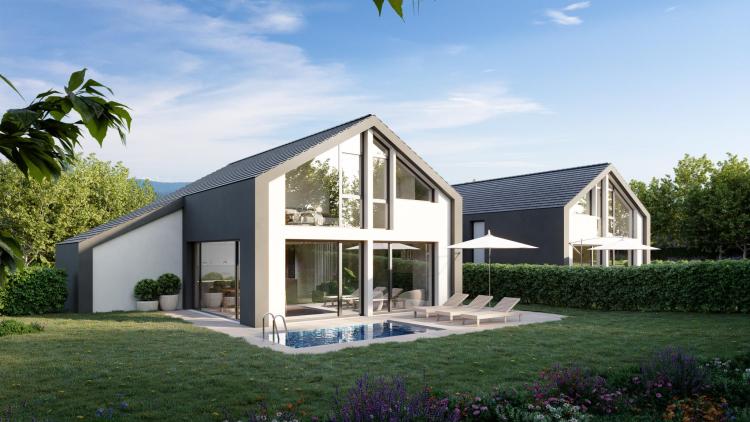 VILLA B : Villa individuelle de 210m² au design contemporain