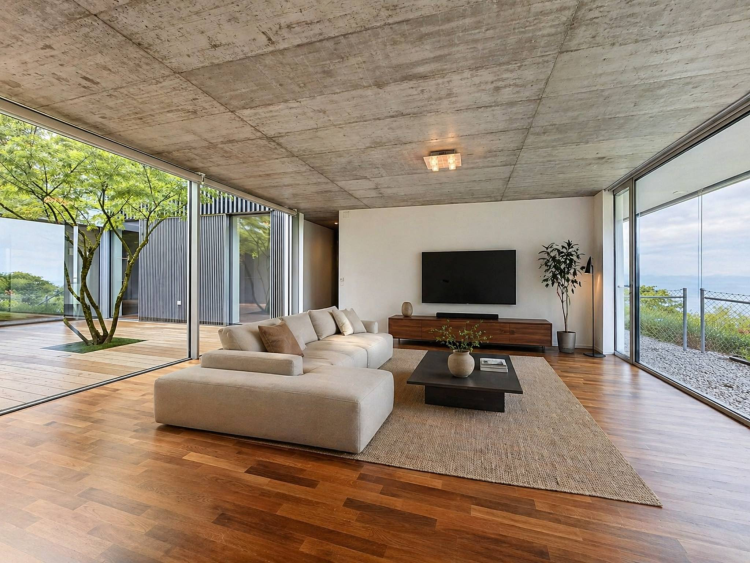 Appartement de standing de plus de 225 m² avec vue sur le lac