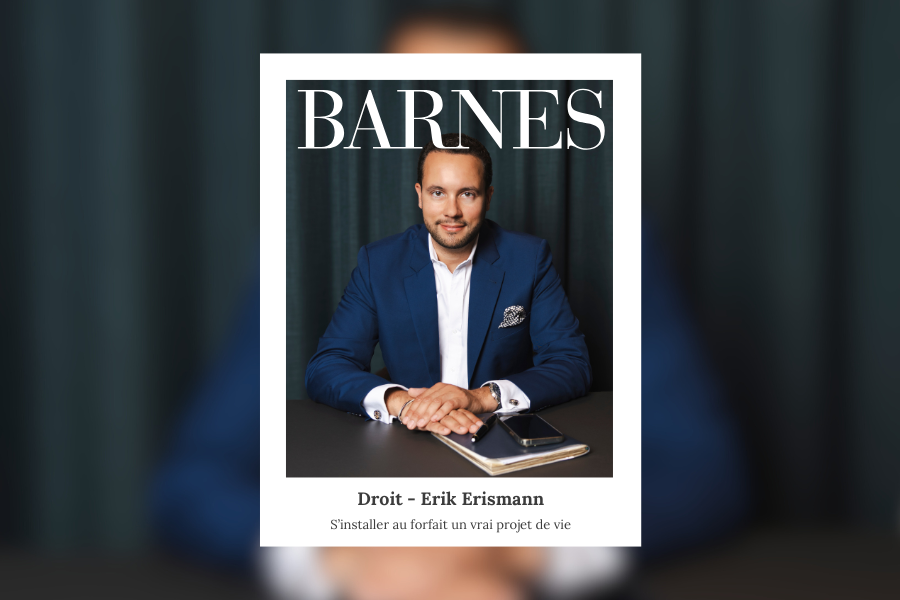BARNES Magazine #20 : Erik Erismann – Forfait fiscal