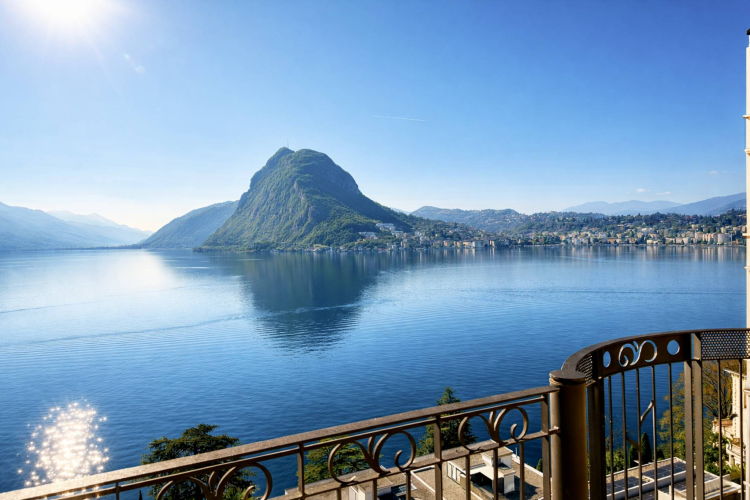 Lugano Castagnola : appartement de 2,5 pièces avec vue sur le lac